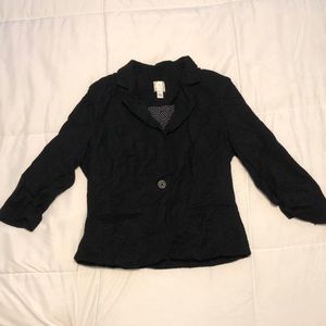 LC black Blazer size 8